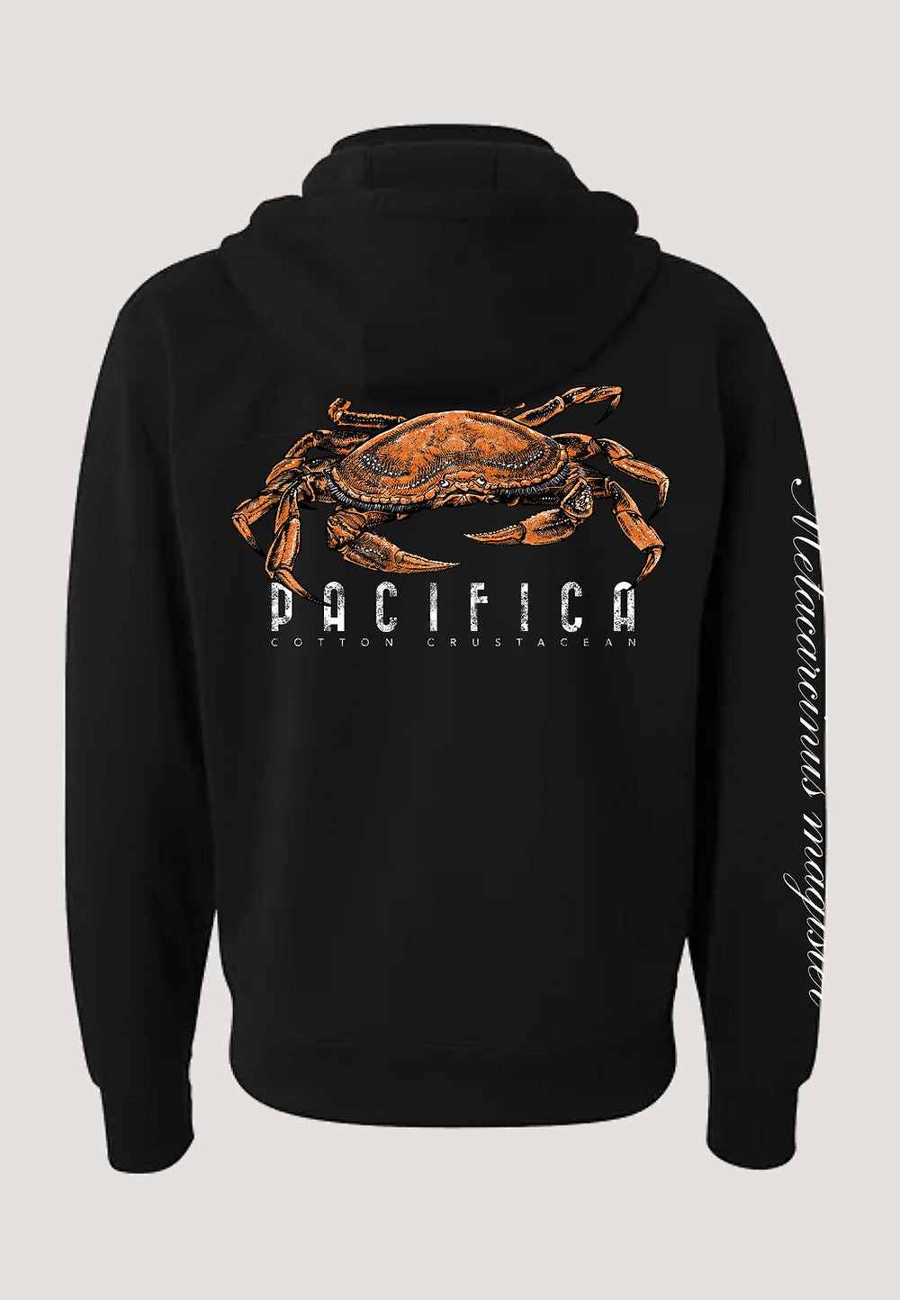 Pacifica Dungeness Crab Zip-up Hoodie