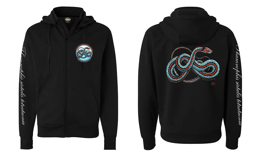 San Francisco Garter Snake Zip-up Hoodie