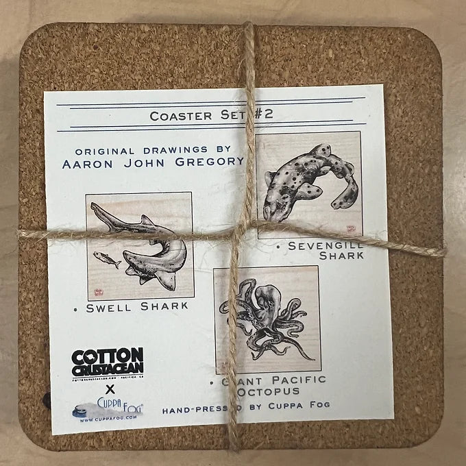 Coasters - Set of 3 - Cuppafog (Various)