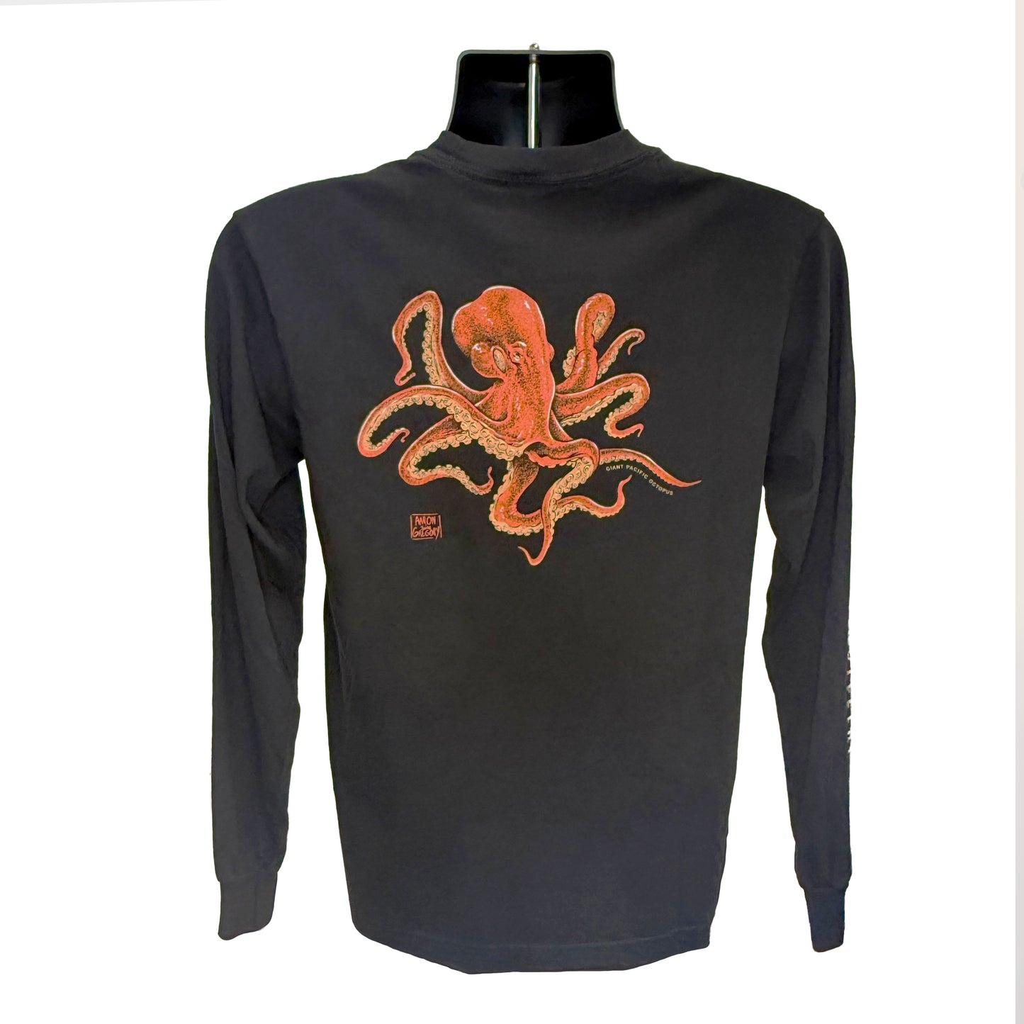 Giant Pacific Octopus Long Sleeve Unisex T-Shirt