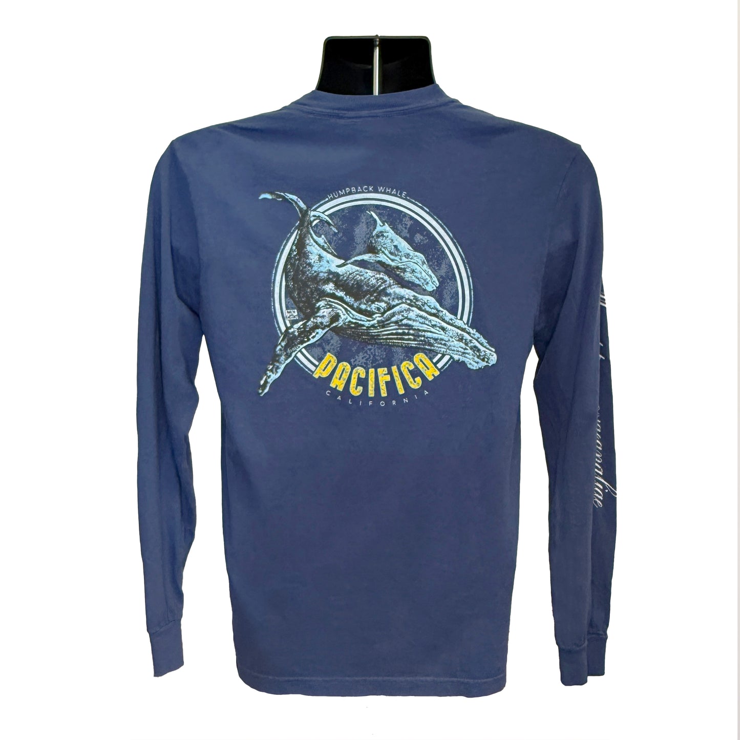 Pacifica Whale Long Sleeve Unisex T-Shirt
