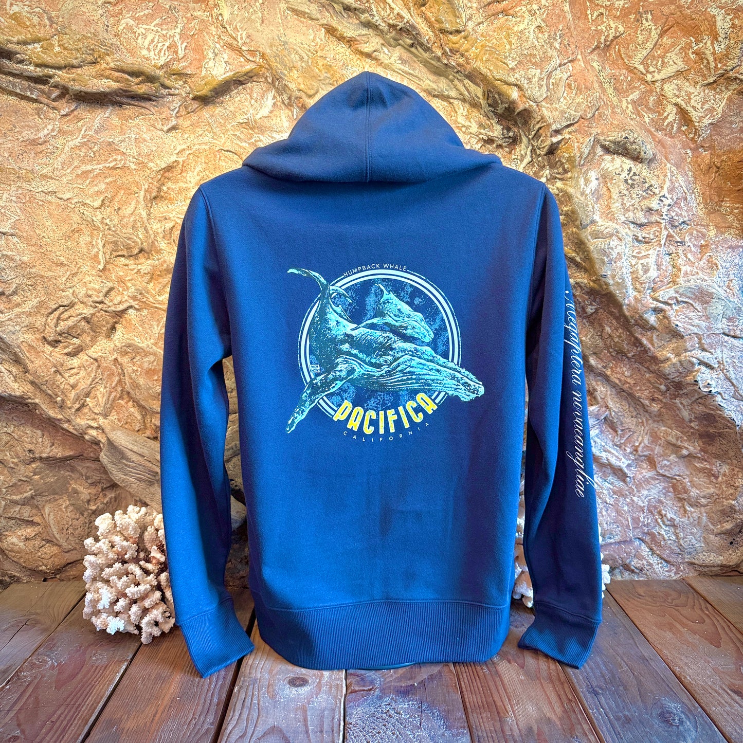 Pacifica Humpback Whale Zip-up Hoodie