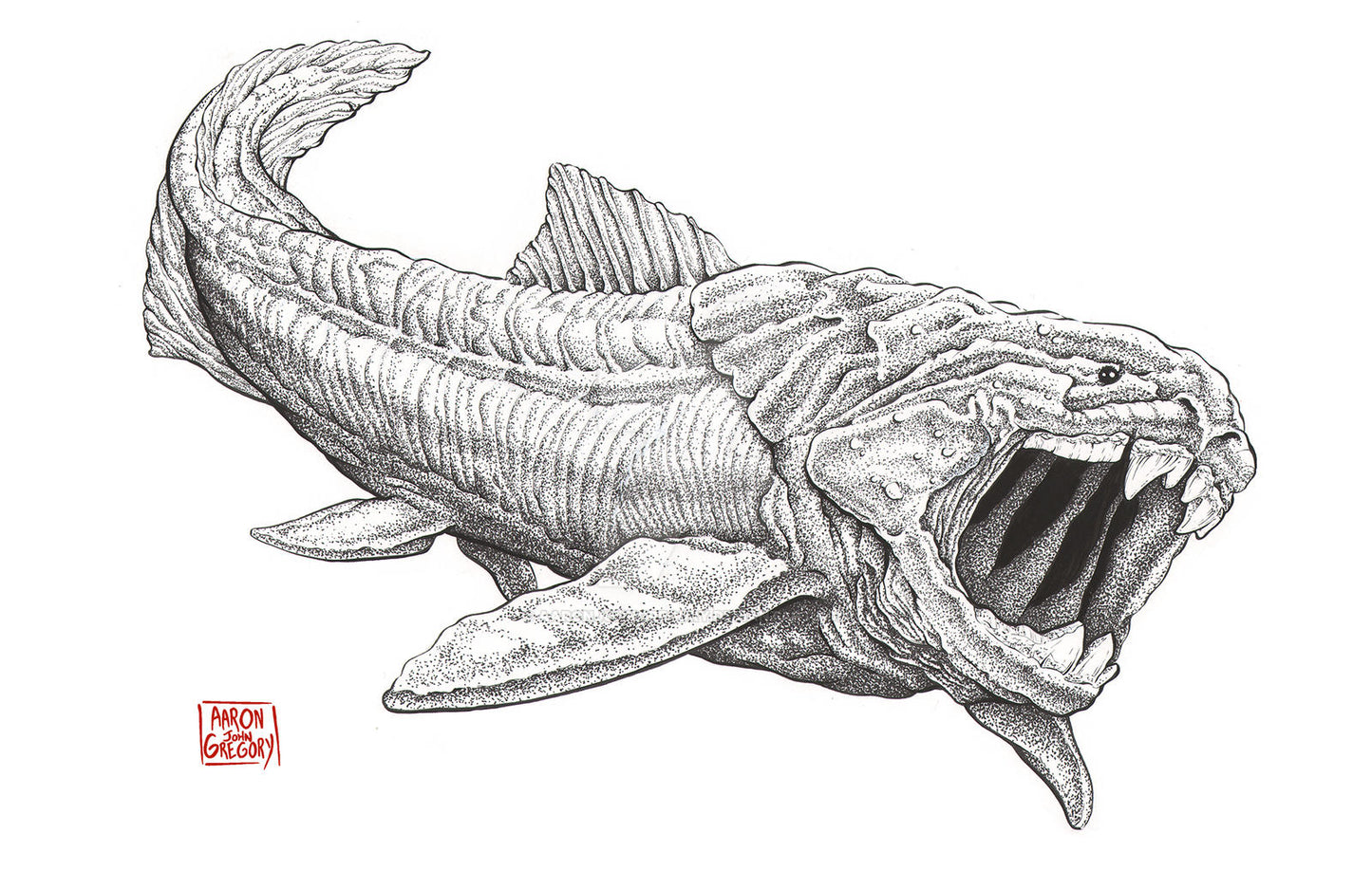 Art Print - Dunkleosteus