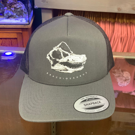 Brachiosaurus Skull Trucker Hat