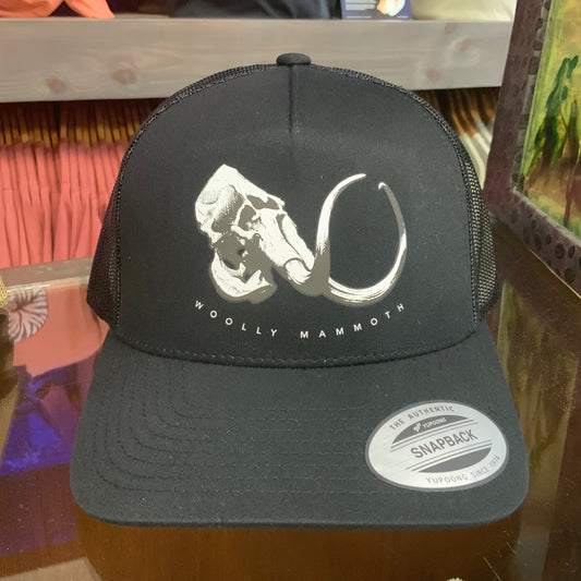 Woolly Mammoth Skull Trucker Hat