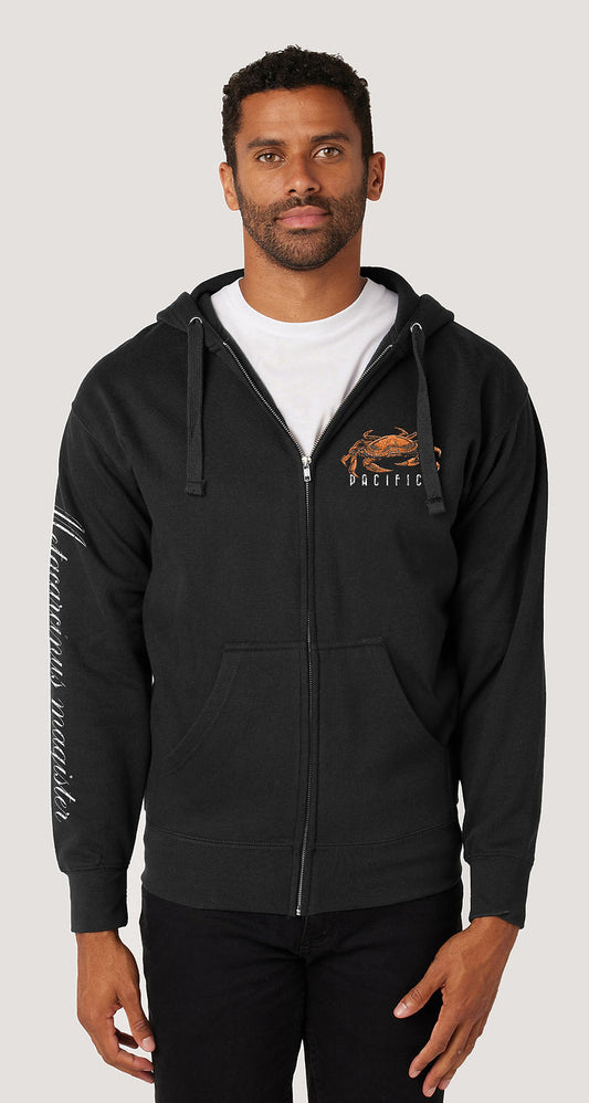 Pacifica Dungeness Crab Zip-up Hoodie