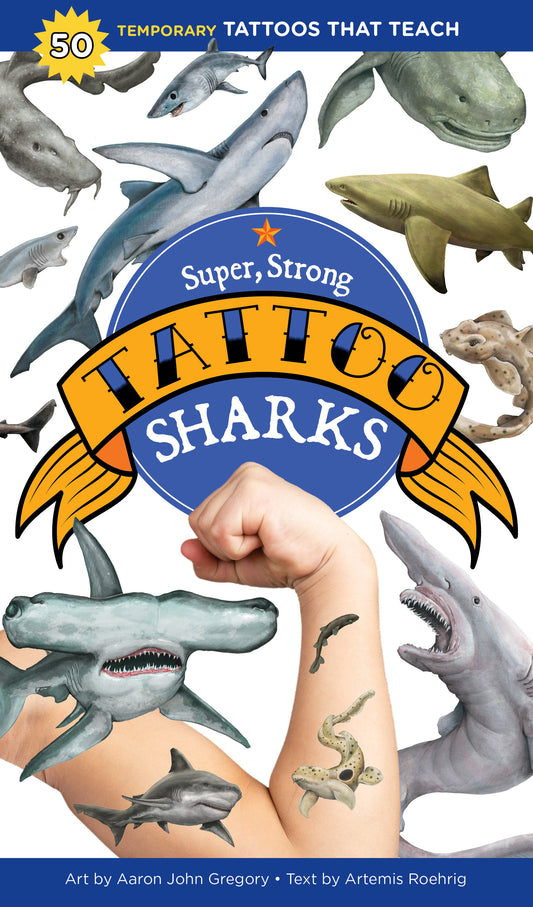 Book - Super, Strong Tattoo Sharks