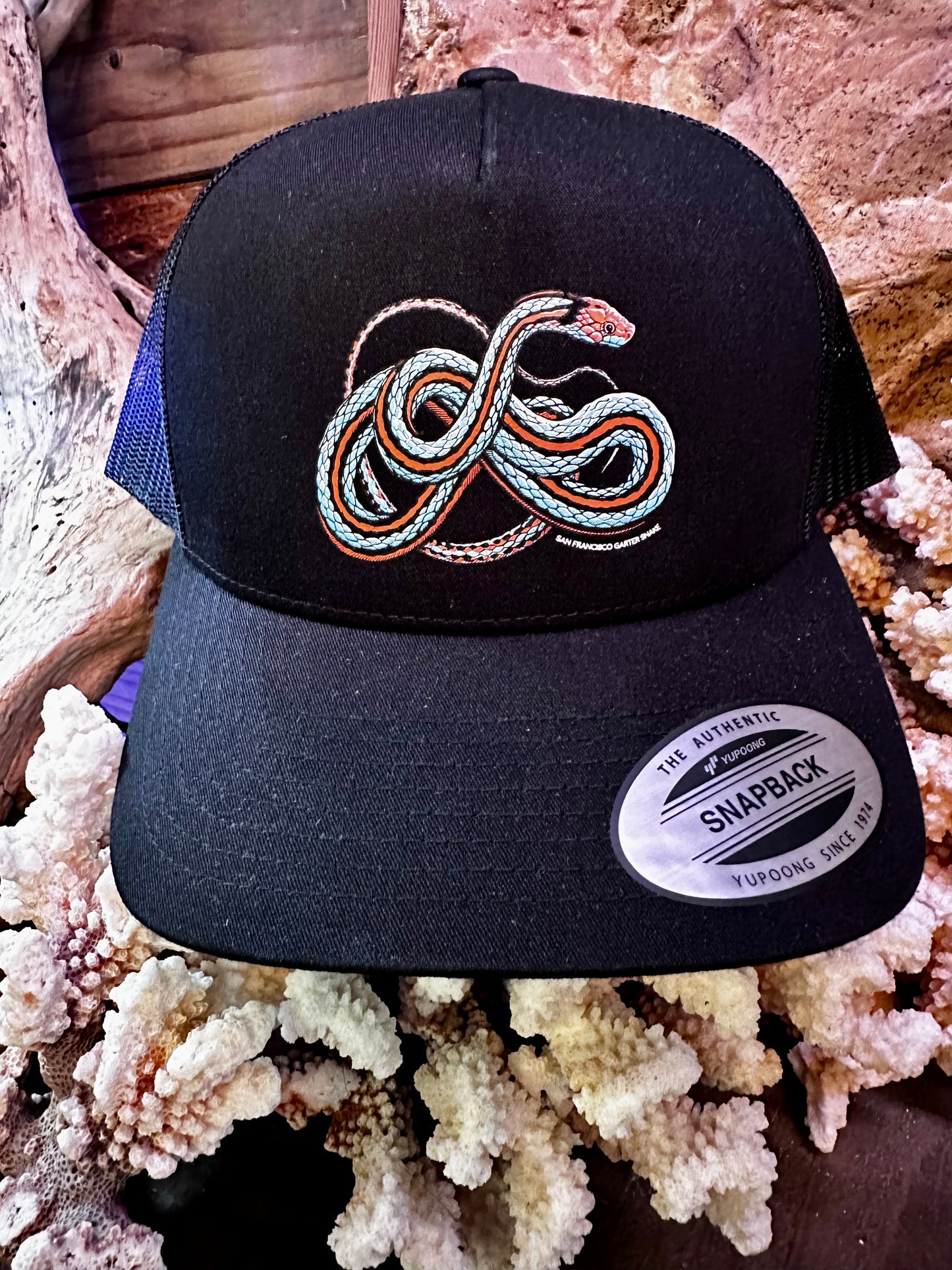 San Francisco Garter Snake Snapback Hat