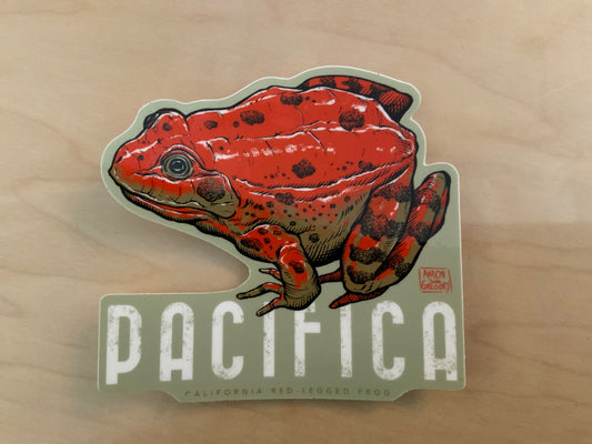 Sticker - CC Pacifica Frog