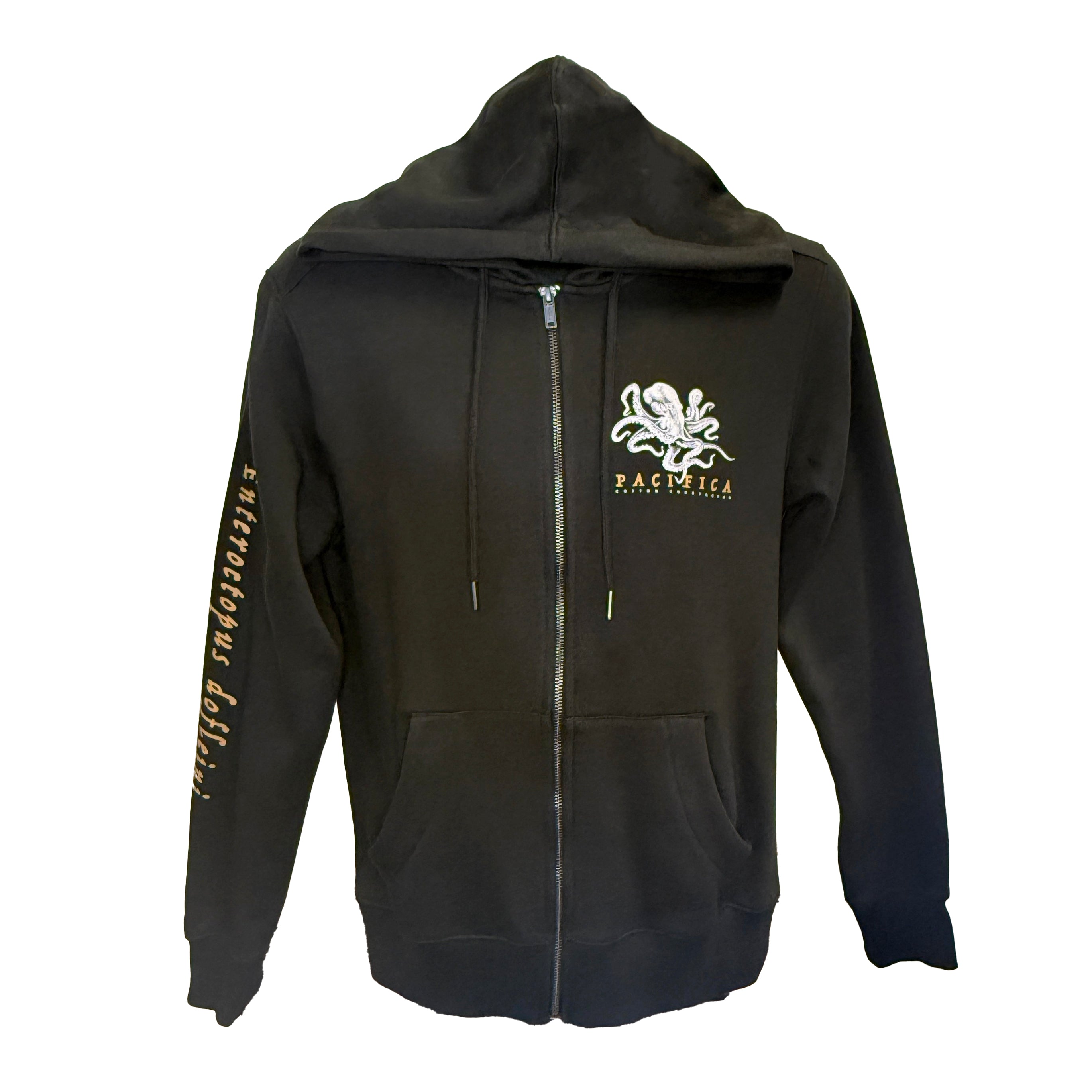 Giant Pacific Octopus Zip-up Hoodie – COTTON CRUSTACEAN