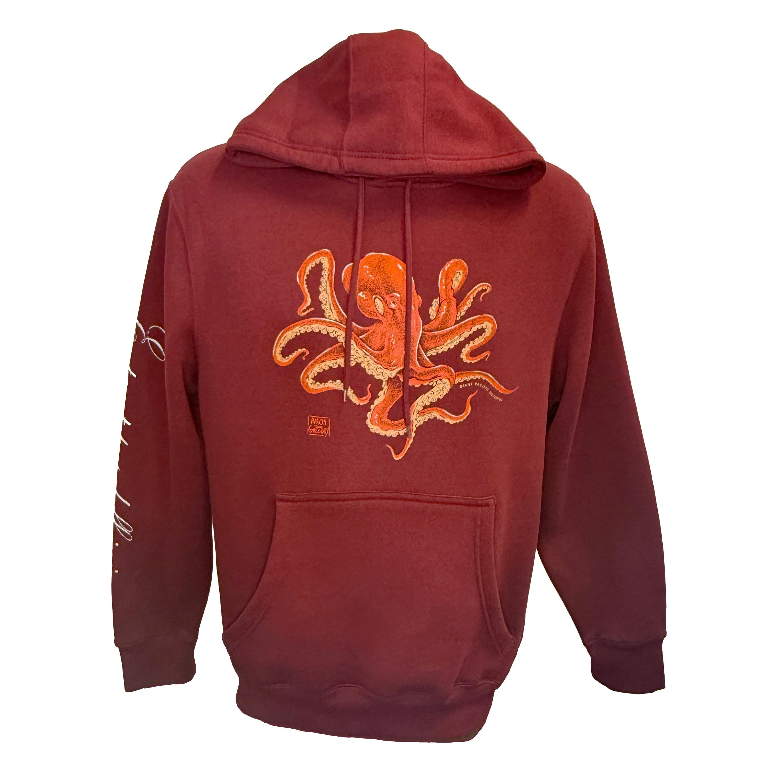 Giant Pacific Octopus - Pull-over Hoodie – COTTON CRUSTACEAN