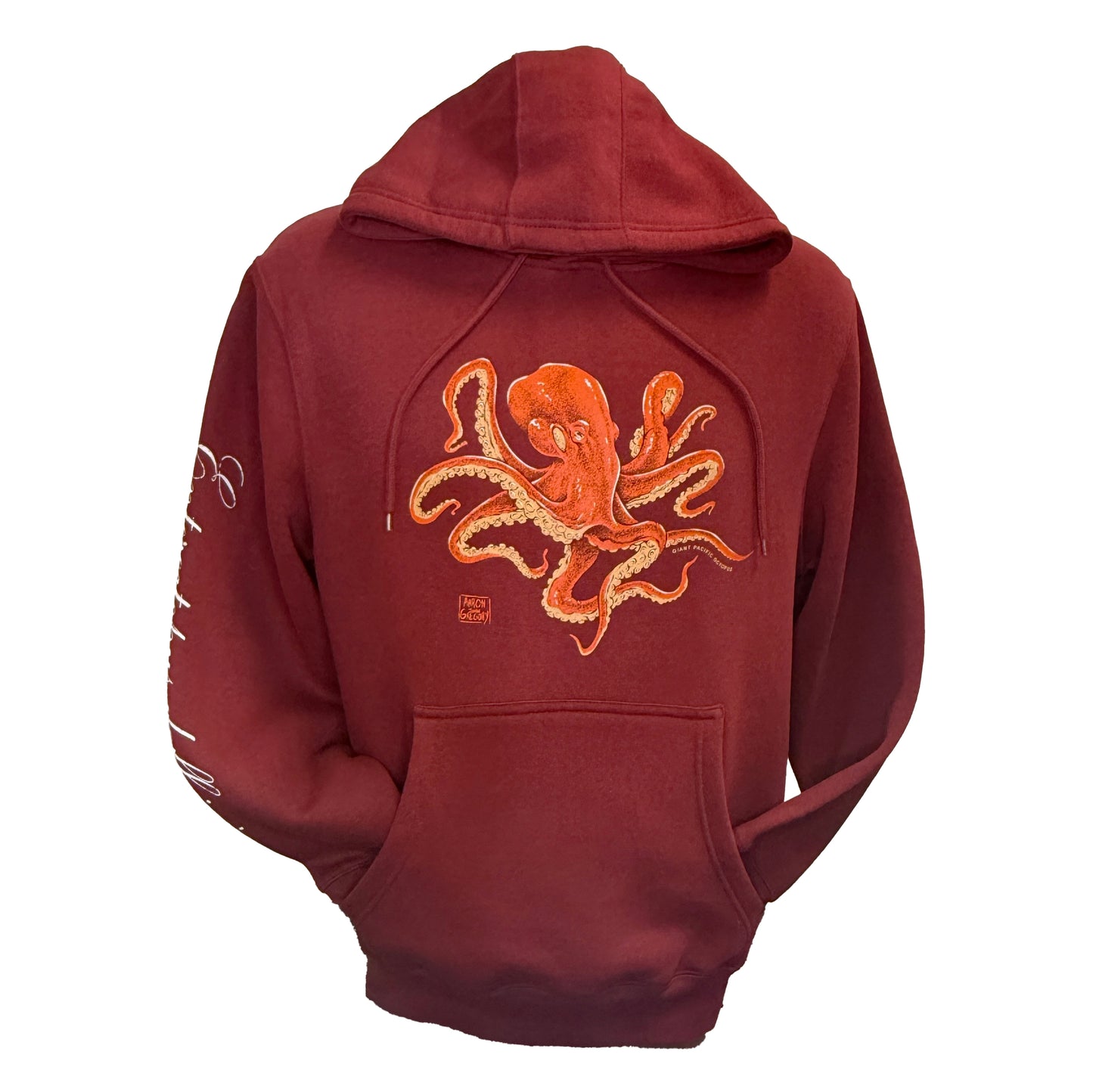 Giant Pacific Octopus - Pull-over Hoodie