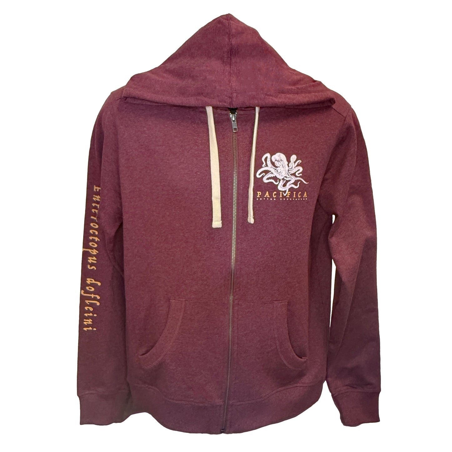 Giant Pacific Octopus Zip-up Hoodie