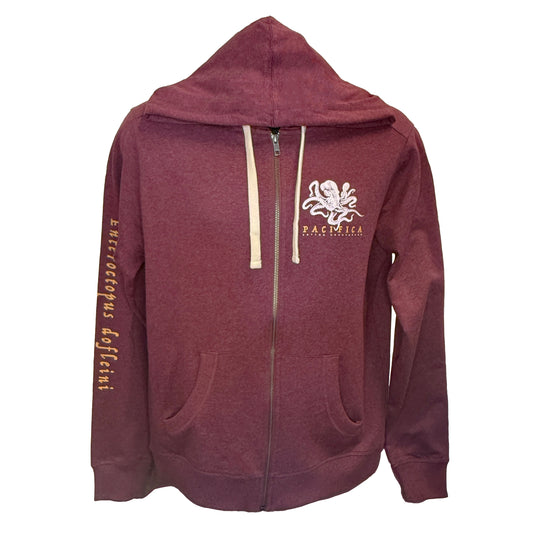Giant Pacific Octopus Zip-up Hoodie