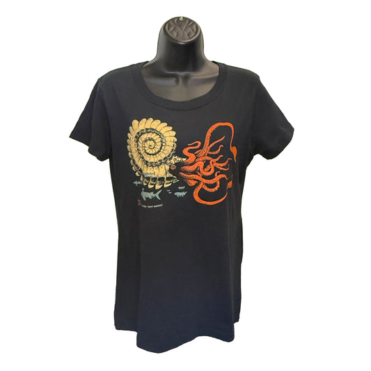 Giant Ammonite Womens T-Shirt