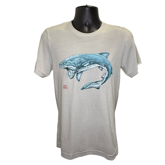 Helicoprion Unisex T-Shirt - Silver