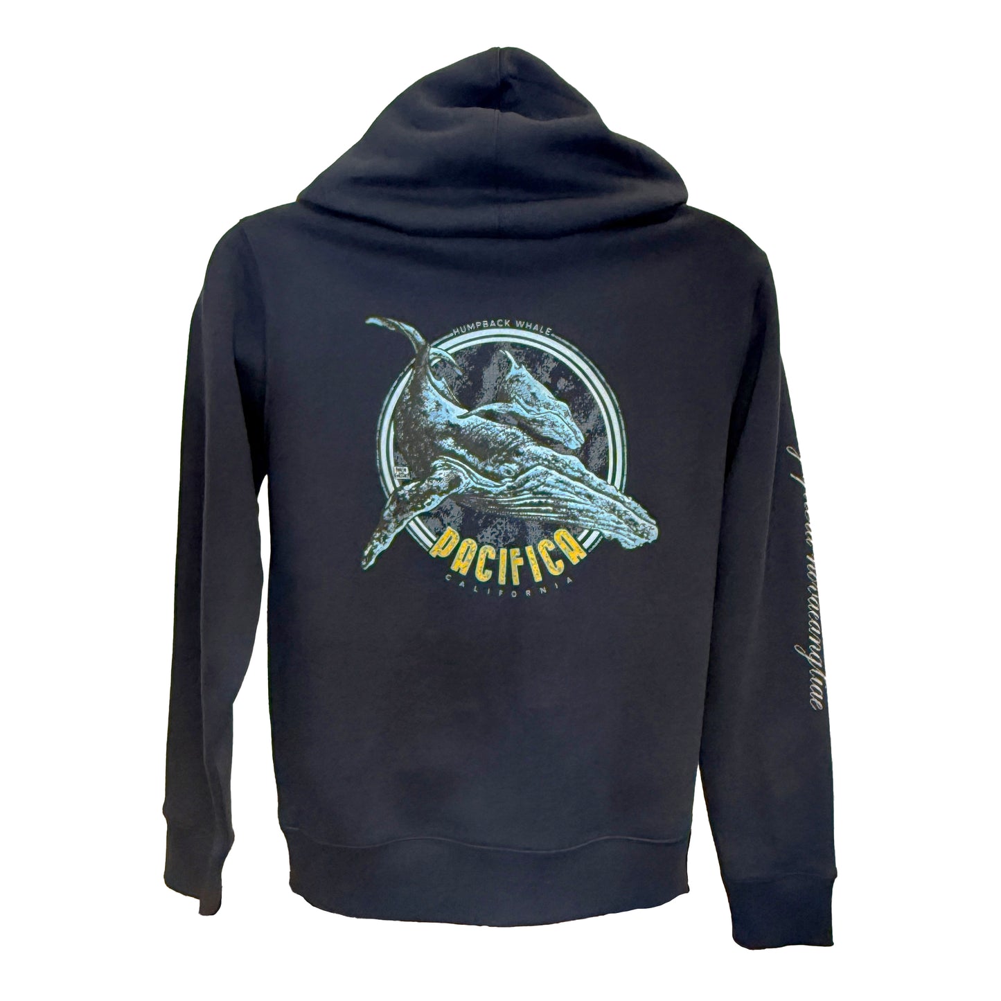 Pacifica Humpback Whale Zip-up Hoodie