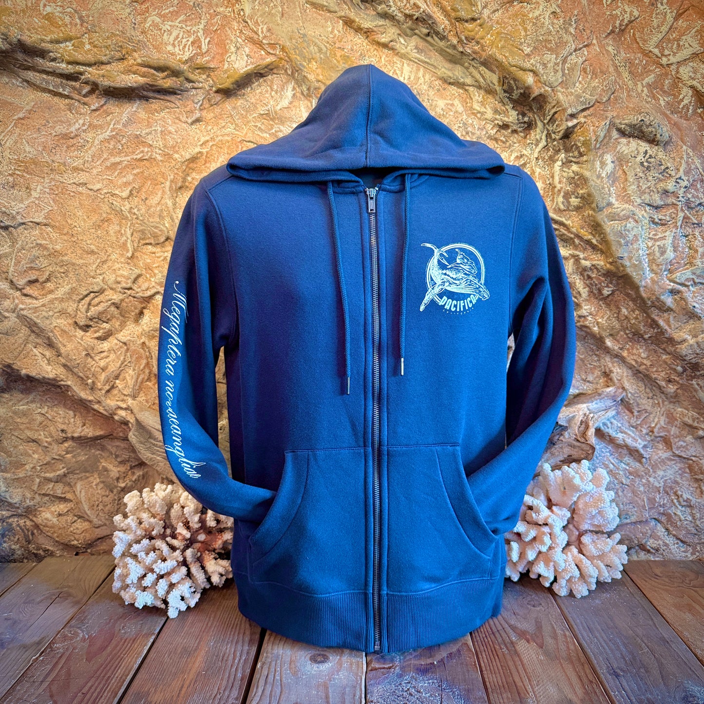 Pacifica Humpback Whale Zip-up Hoodie