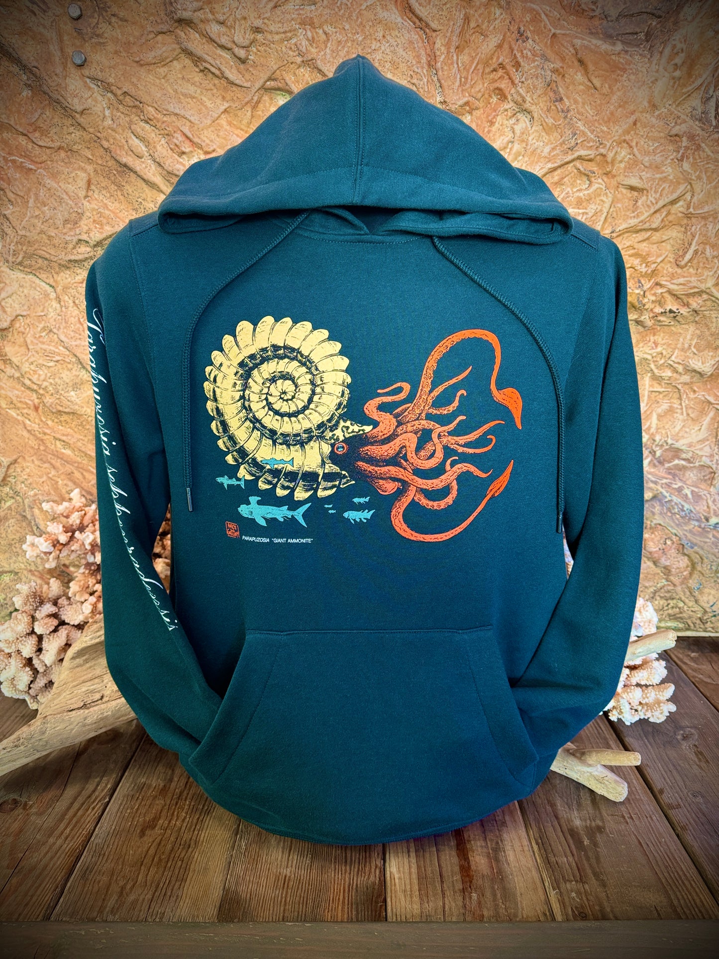 Giant Ammonite Pull-over Hoodie