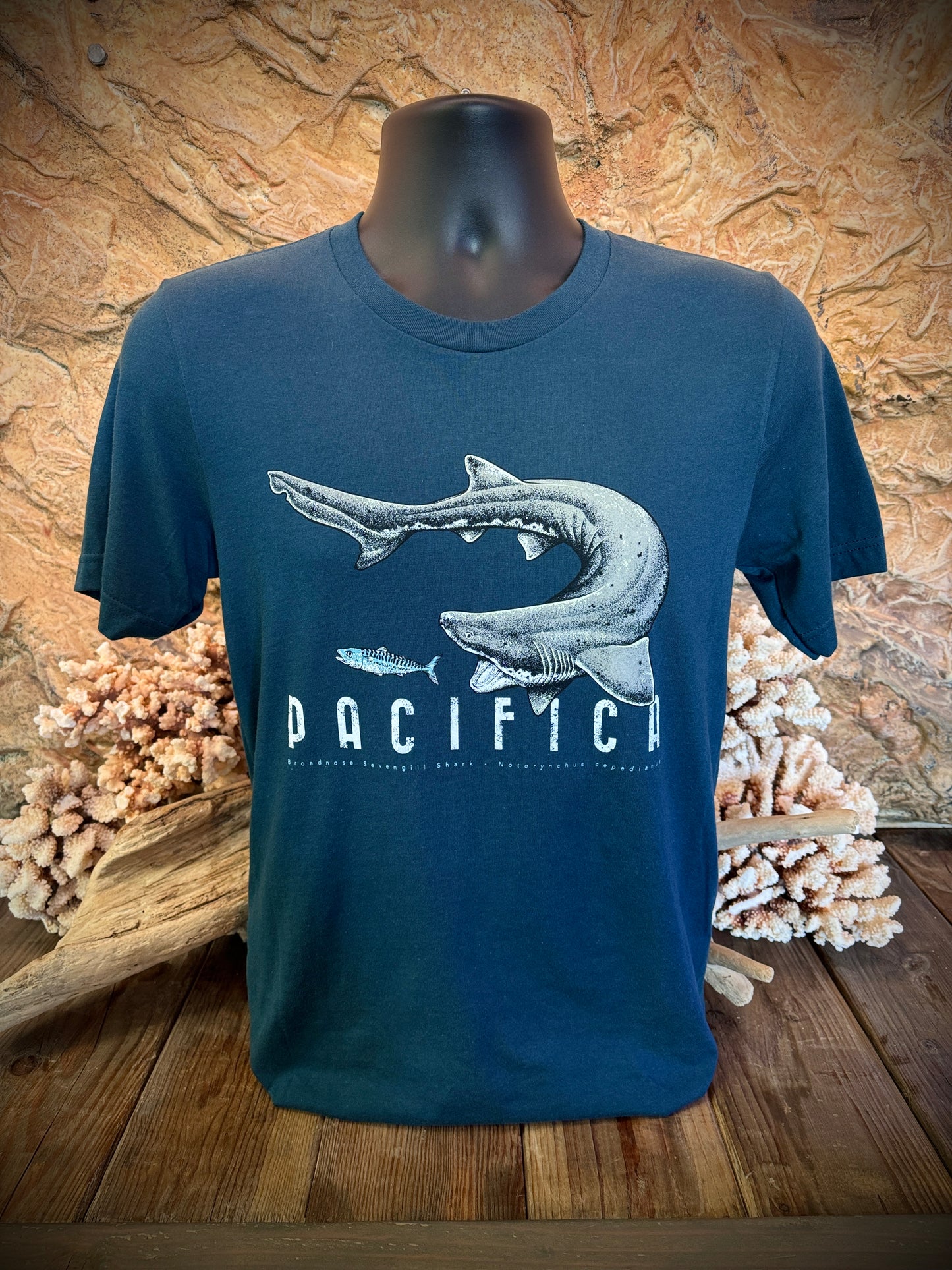 Sevengill Shark Pacifica Unisex T-Shirt