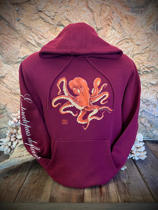 Giant Pacific Octopus - Pull-over Hoodie