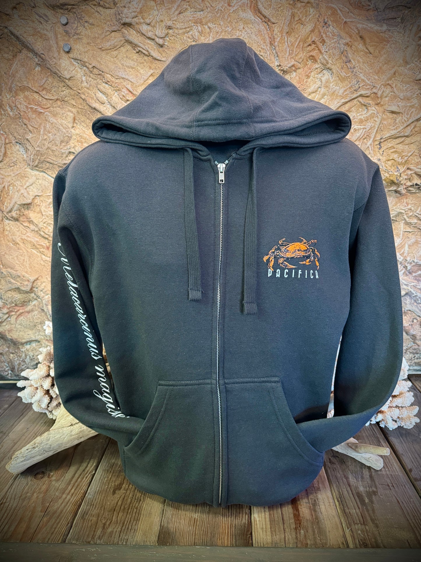 Pacifica Dungeness Crab Zip-up Hoodie