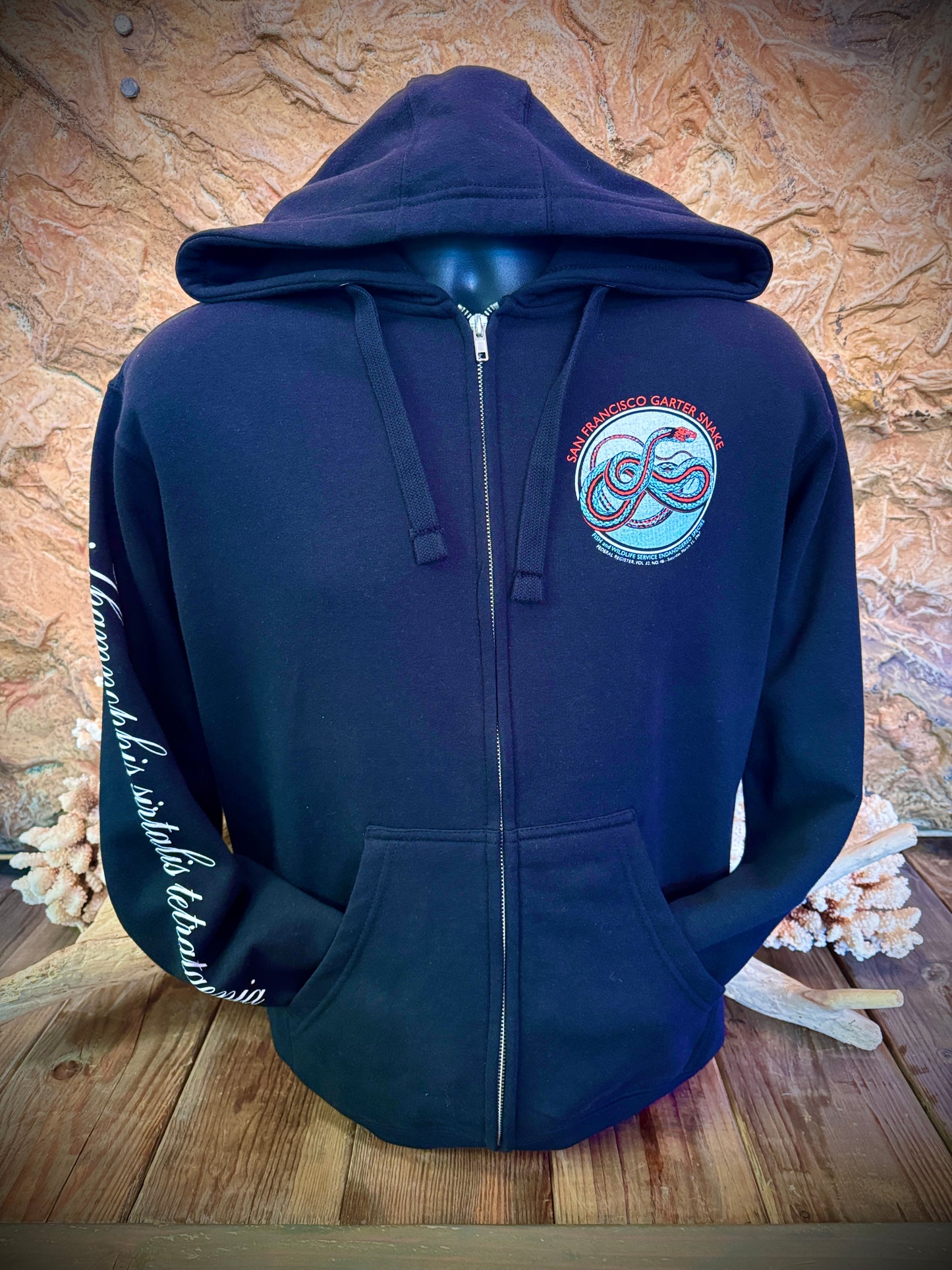 San Francisco Garter Snake Zip-up Hoodie