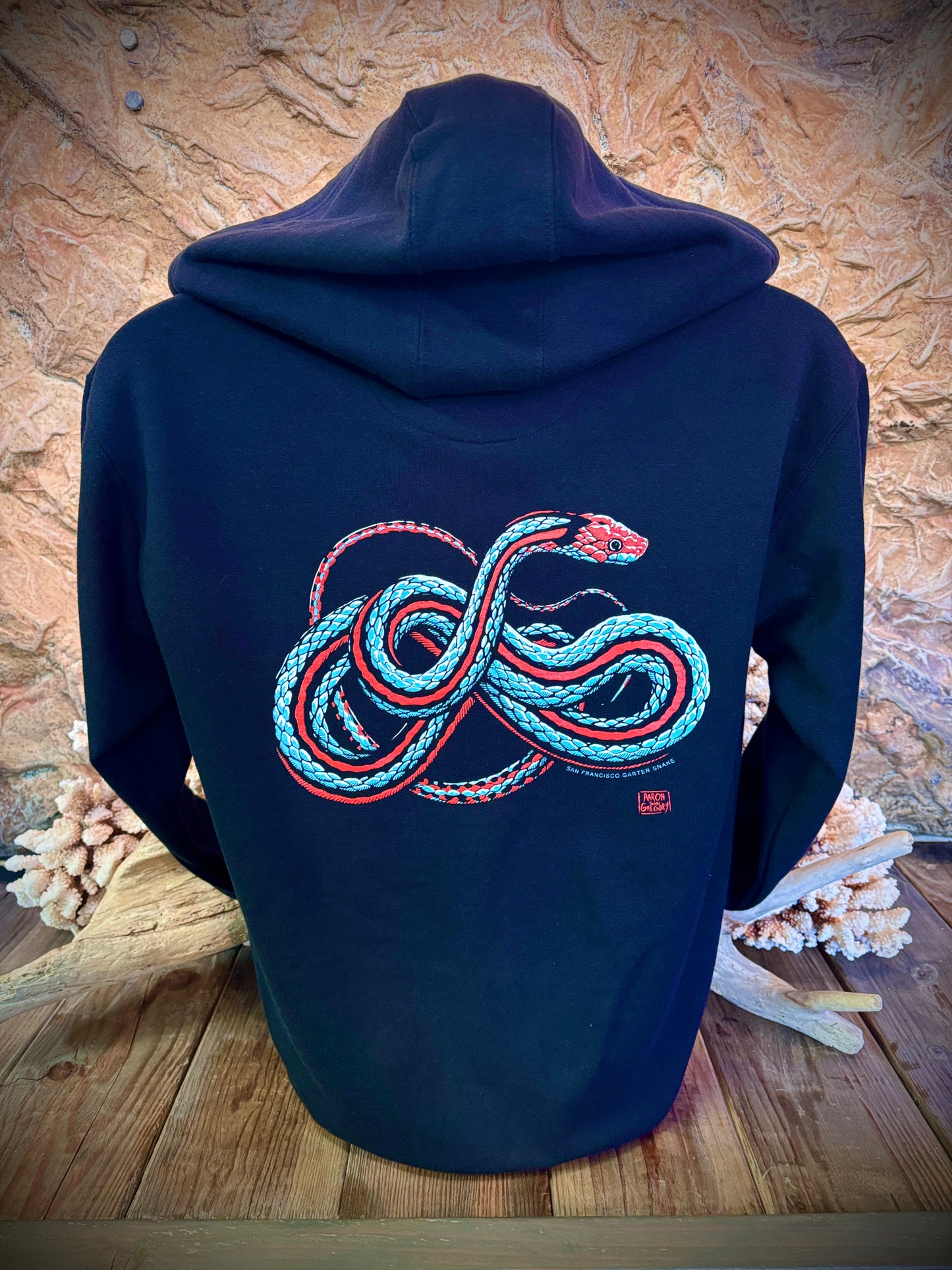 San Francisco Garter Snake Zip-up Hoodie