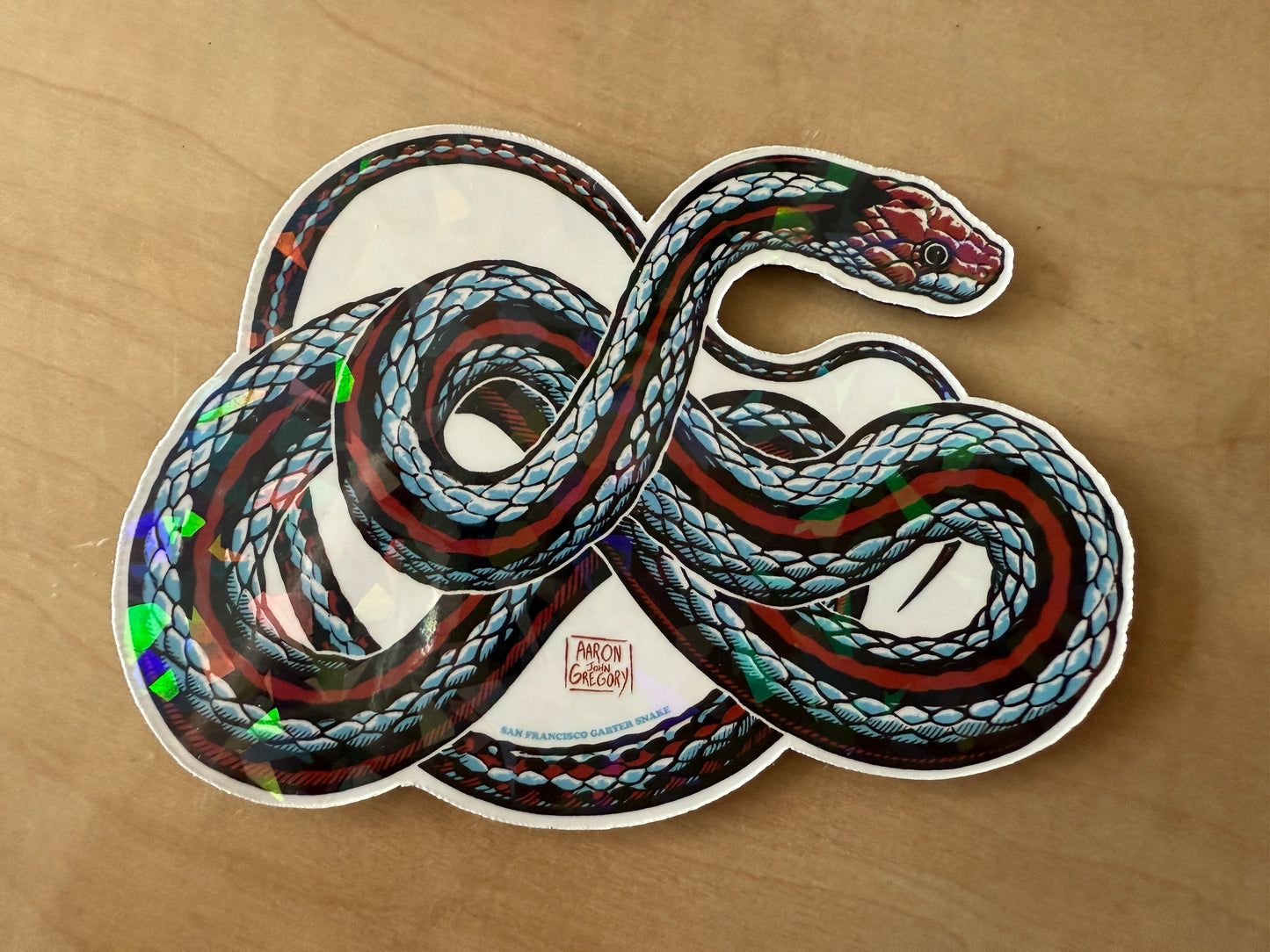 San Francisco Garter Snake Magnet