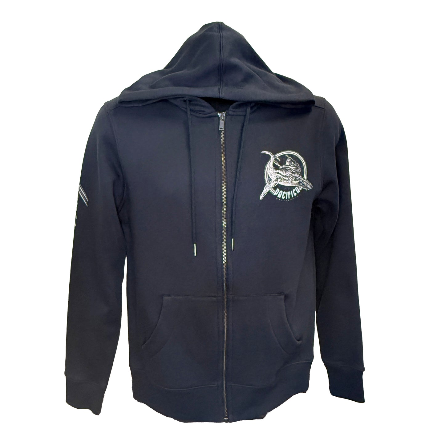 Pacifica Humpback Whale Zip-up Hoodie